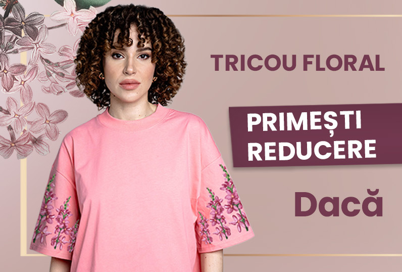 Pasul 1: Adaugă în coș un tricou floral