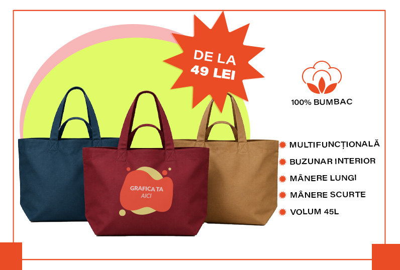 Shopping bag personalizat