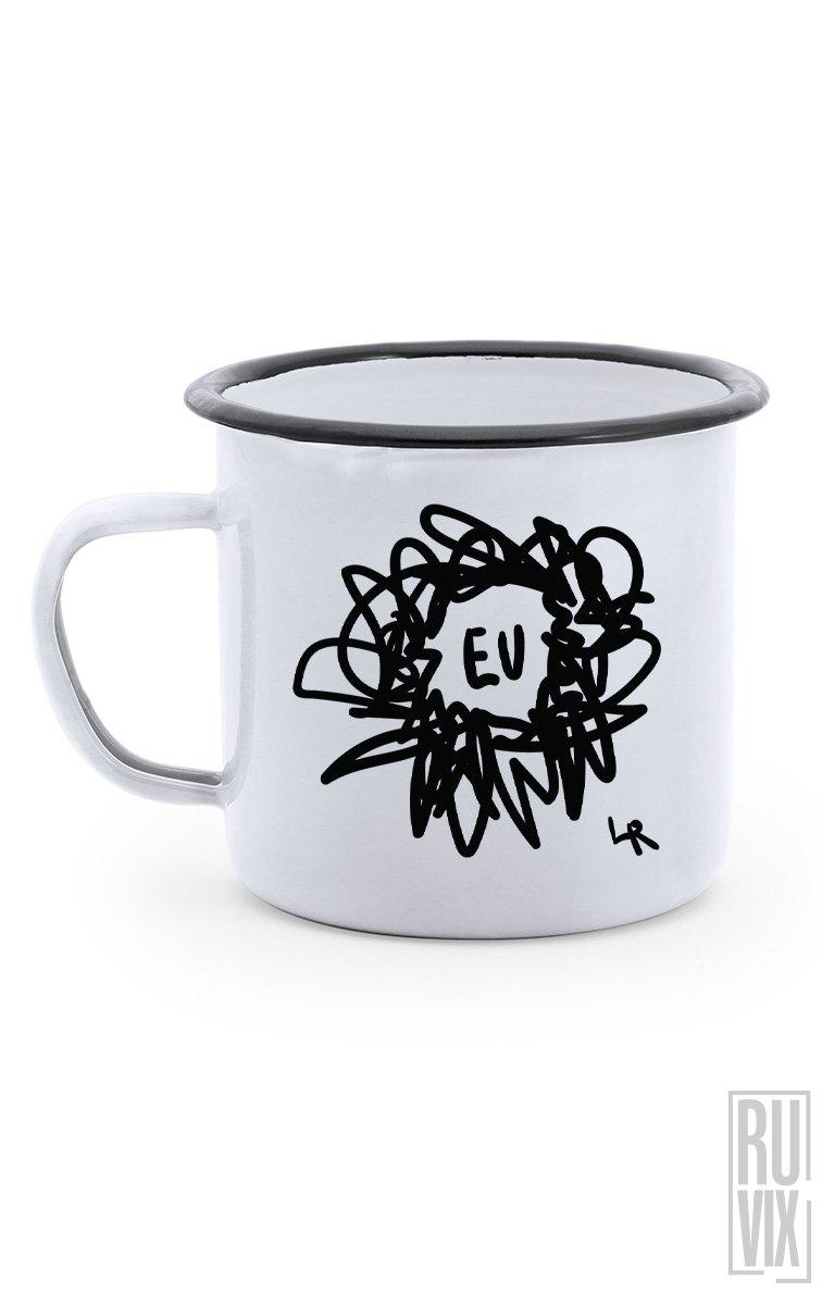Cană metalică EU