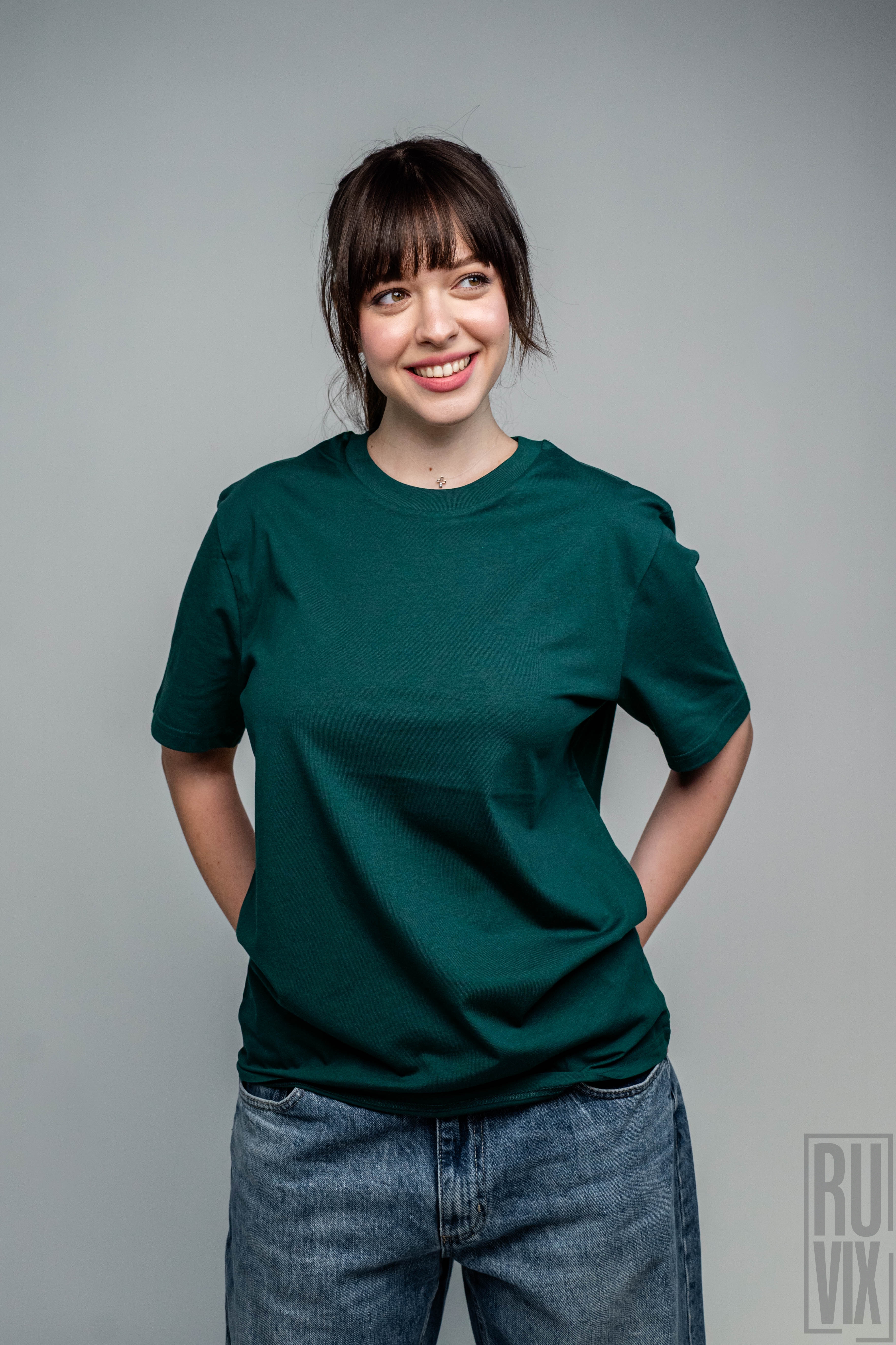 Tricouri personalizate, Tricou unisex personalizat - 100% bumbac organic, diverse culori, ruvix.ro