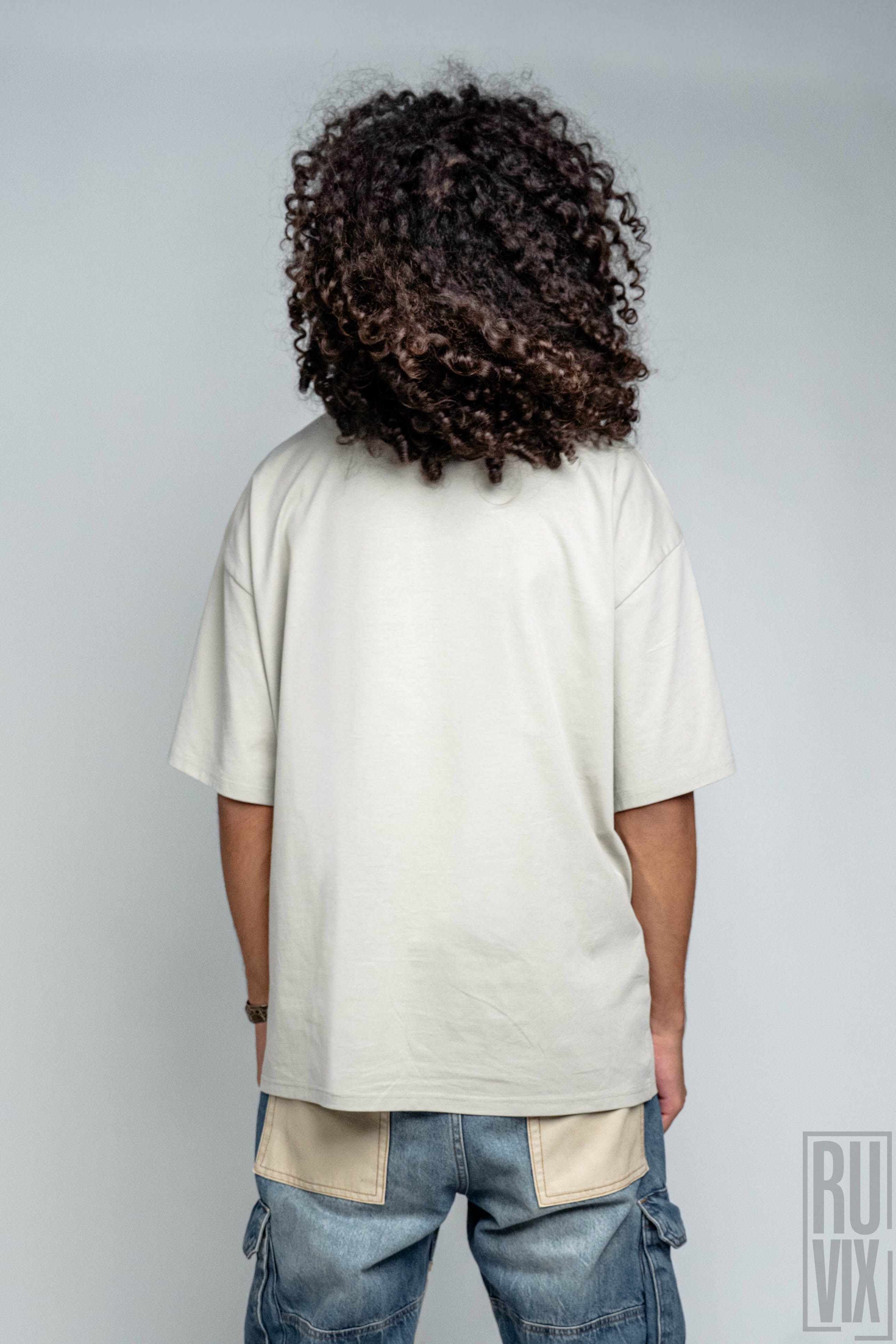 Tricouri personalizate, Tricou oversized unisex personalizat - 100% bumbac organic, diverse culori, ruvix.ro