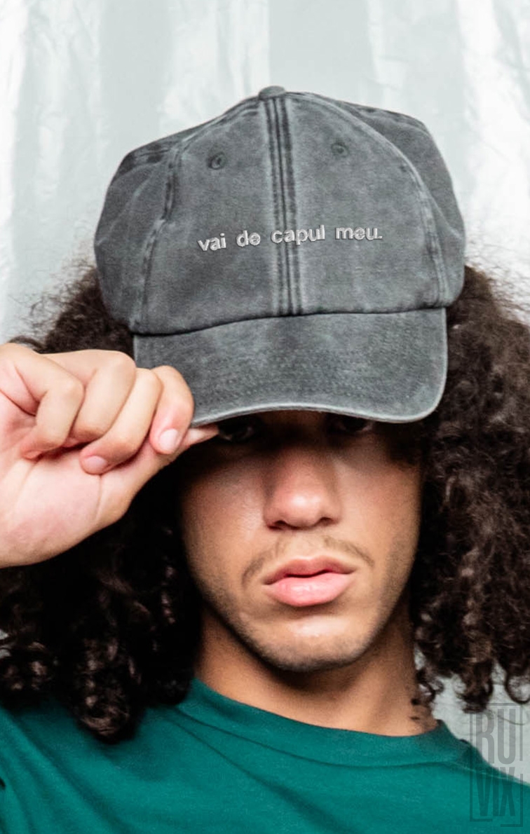 Șepci Vintage Brodate, Șapcă brodată Vai de capul meu – model urban ironic unisex, ruvix.ro
