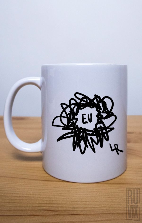 Laur_raboj_doodles, Cană albă EU, ruvix.ro