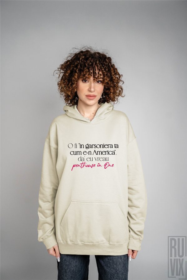 Hanorace, Hanorac cu mesaj amuzant – „Garsoniera ta”, ruvix.ro