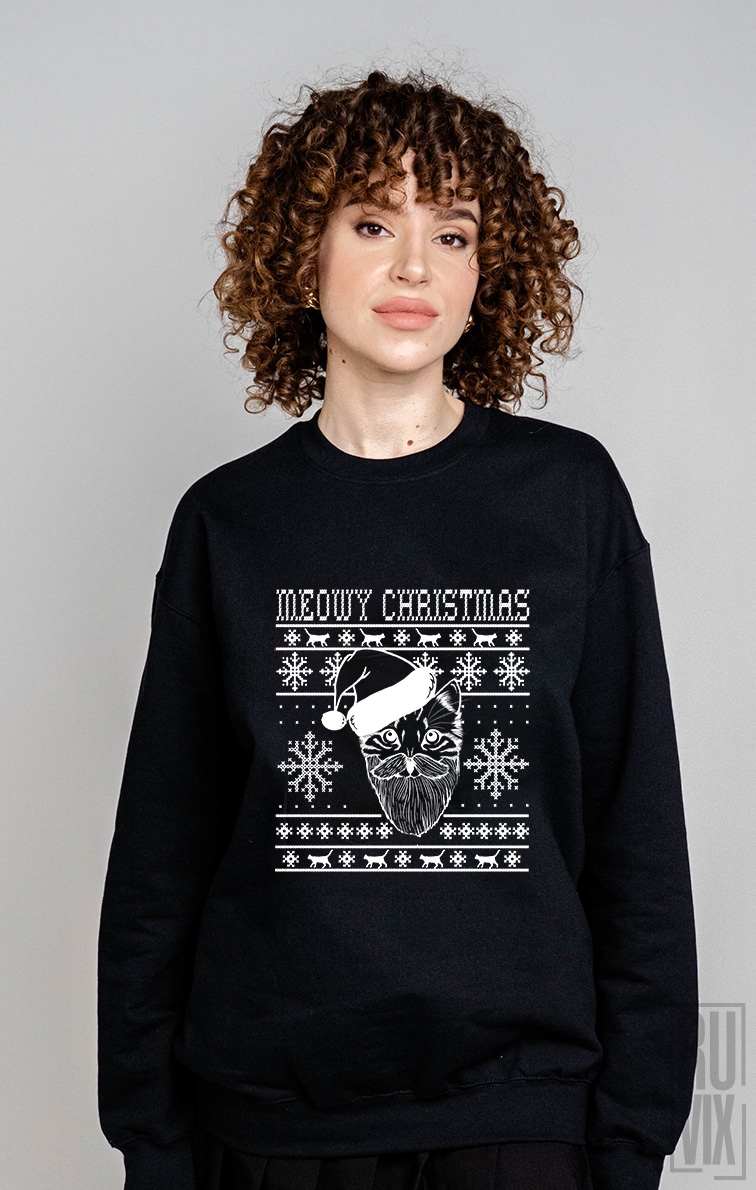 Bluză Meowy Christmas