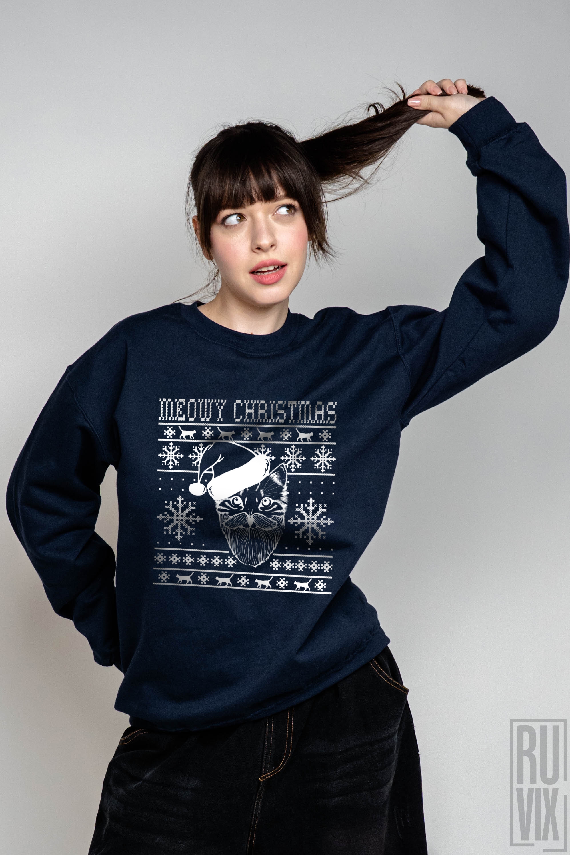 Bluză Meowy Christmas