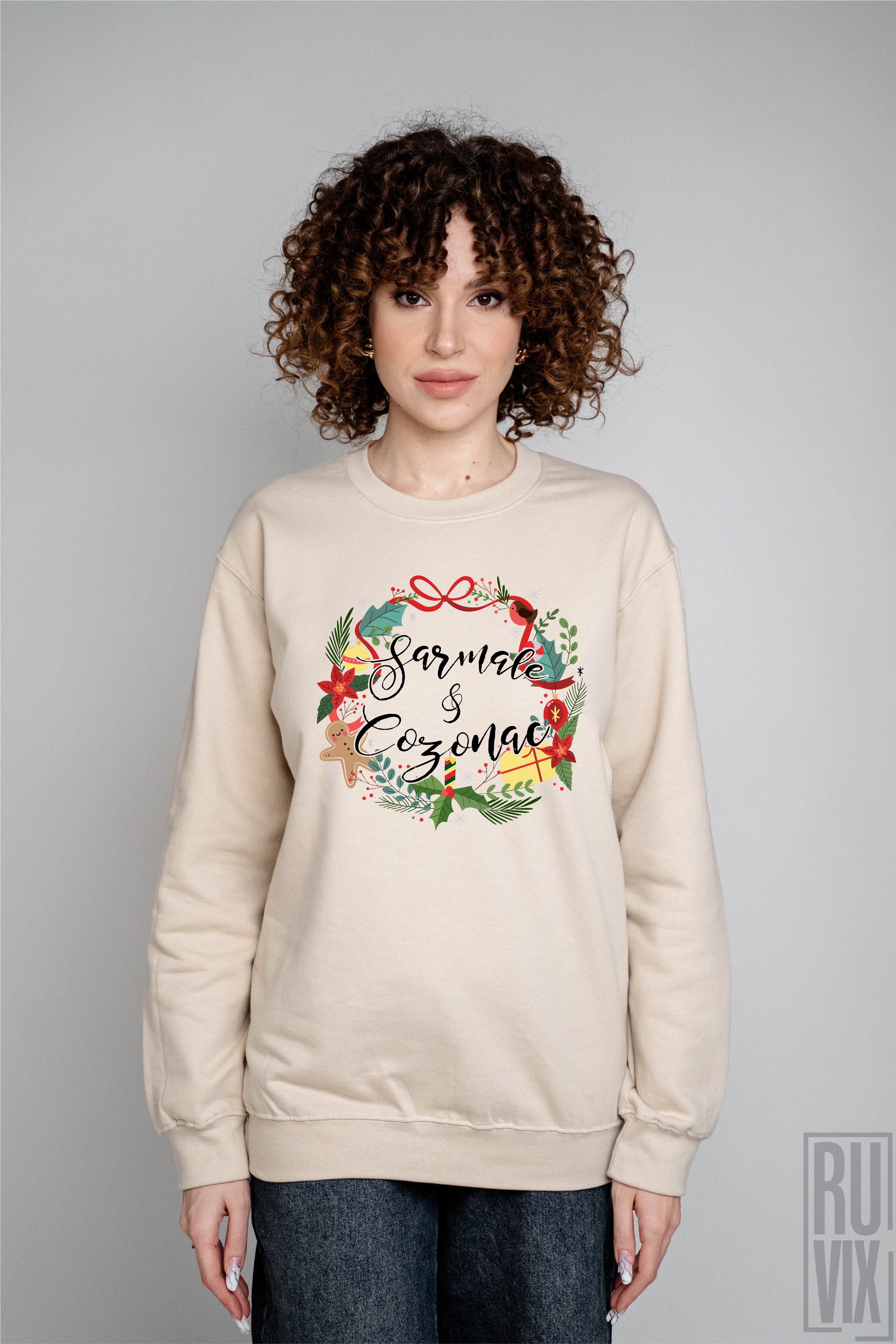 Cadouri de Crăciun, Bluză Sarmale si Cozonac, ruvix.ro