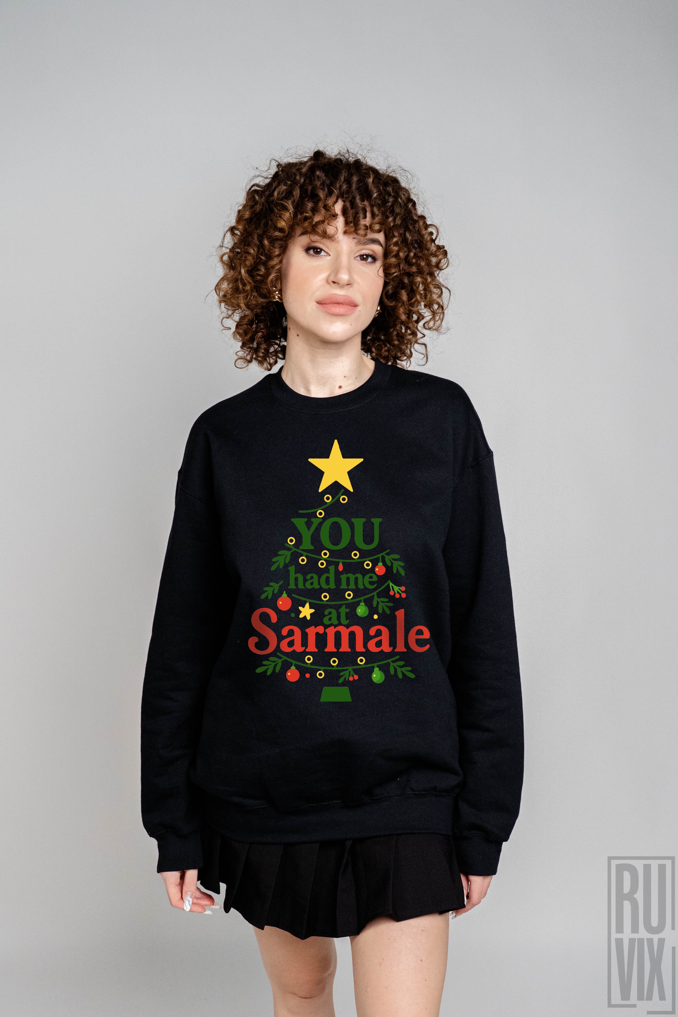 Bluze, Bluză You Had Me at SARMALE, ruvix.ro