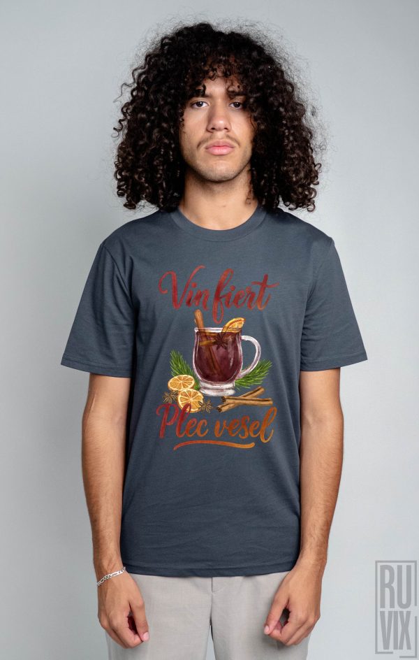 Cadouri de Crăciun, Tricou unisex Vin Fiert, ruvix.ro