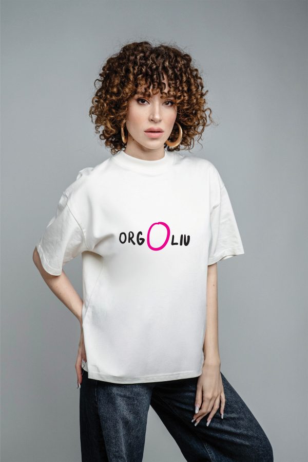 Tricou oversized Orgoliu, bumbac organic, 1, ruvix.ro