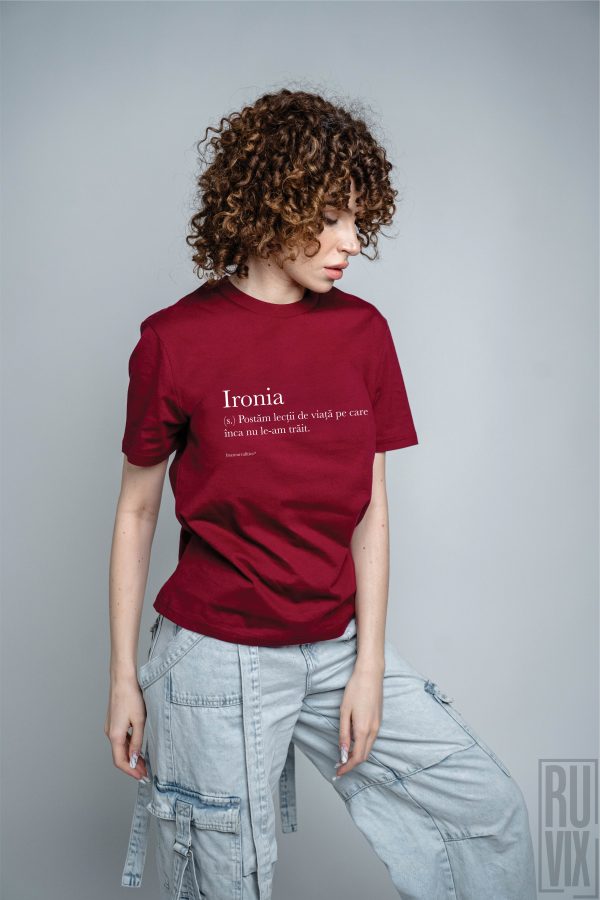 Tricou unisex Ironia, 1, ruvix.ro