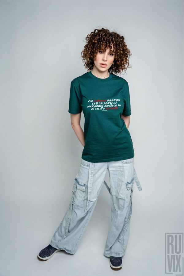 Tricou unisex A te maturiza, 2, ruvix.ro