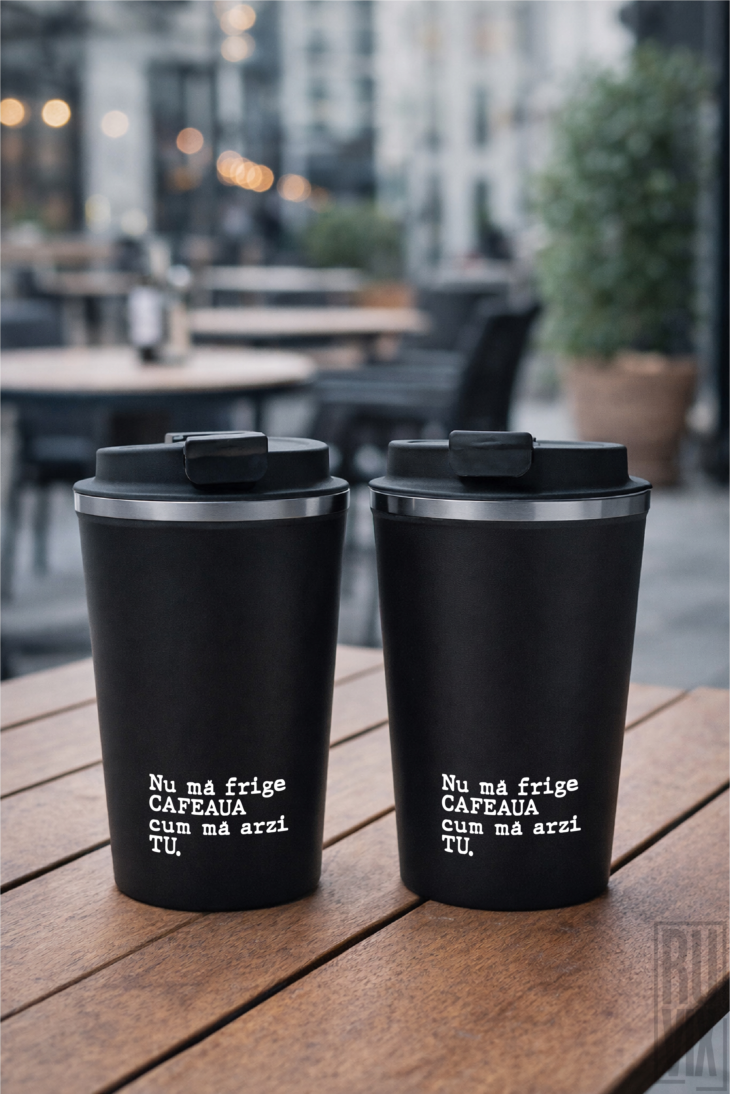 Căni de cuplu, Frige Cafeaua - Set termosuri de Cafea, ruvix.ro