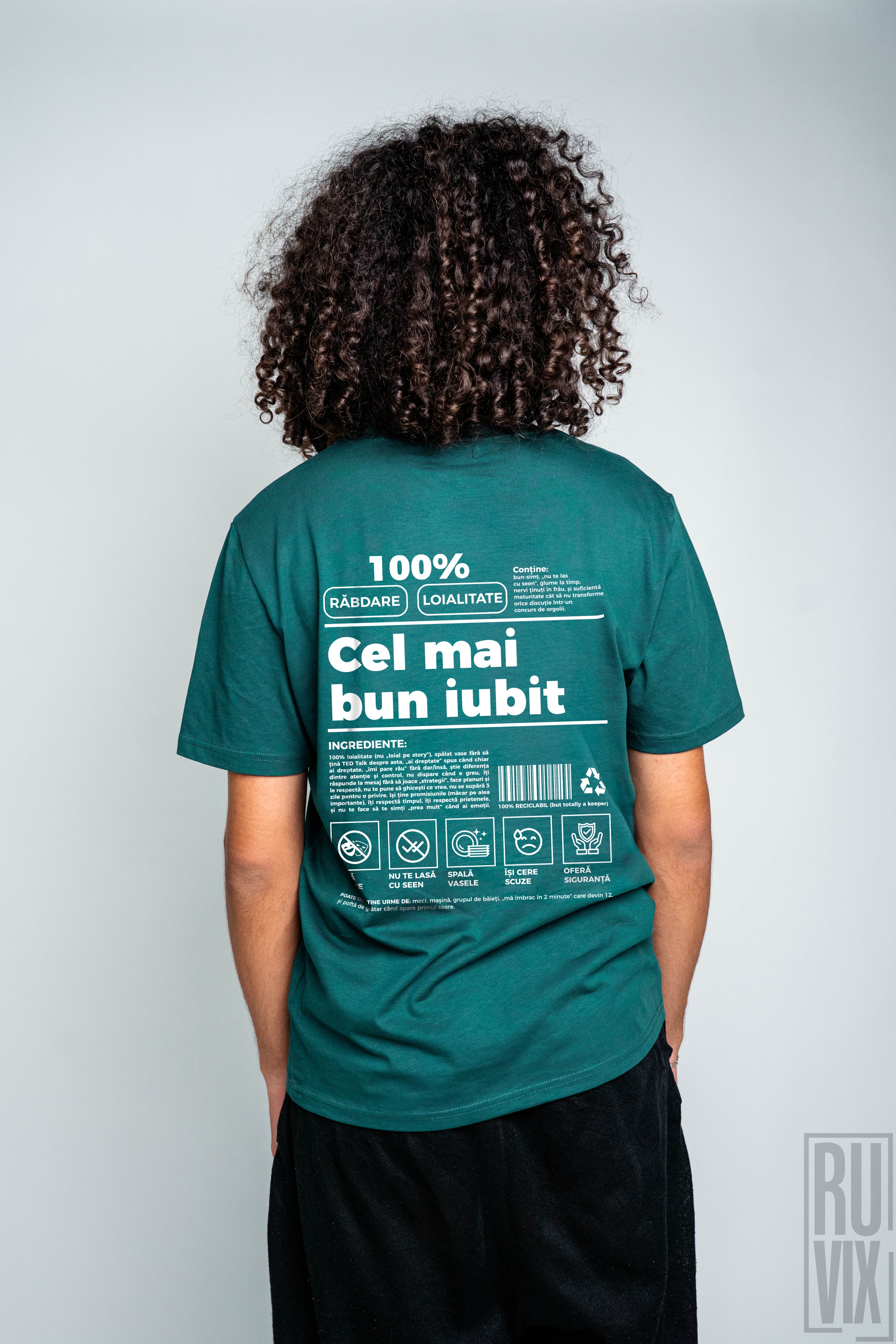 Tricouri pentru Cupluri, Cel mai bun iubit - Tricou 100% bumbac organic, ruvix.ro