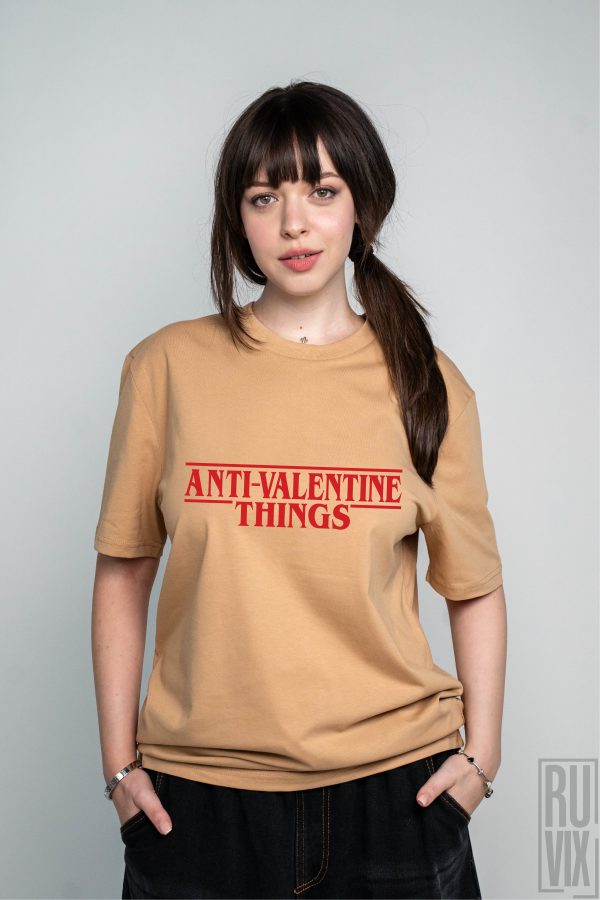 Cadouri de Valentine's Day, Anti-Valentine - Tricou 100% bumbac organic, ruvix.ro