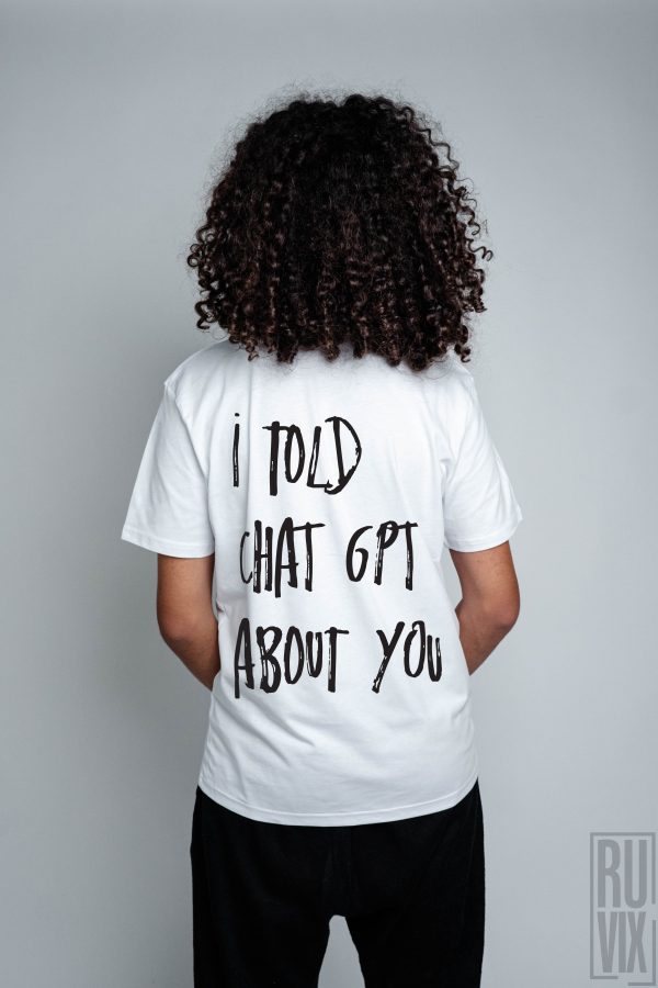 Cadouri de Valentine's Day, I told Chat GPT about you - Tricou 100% bumbac organic, ruvix.ro