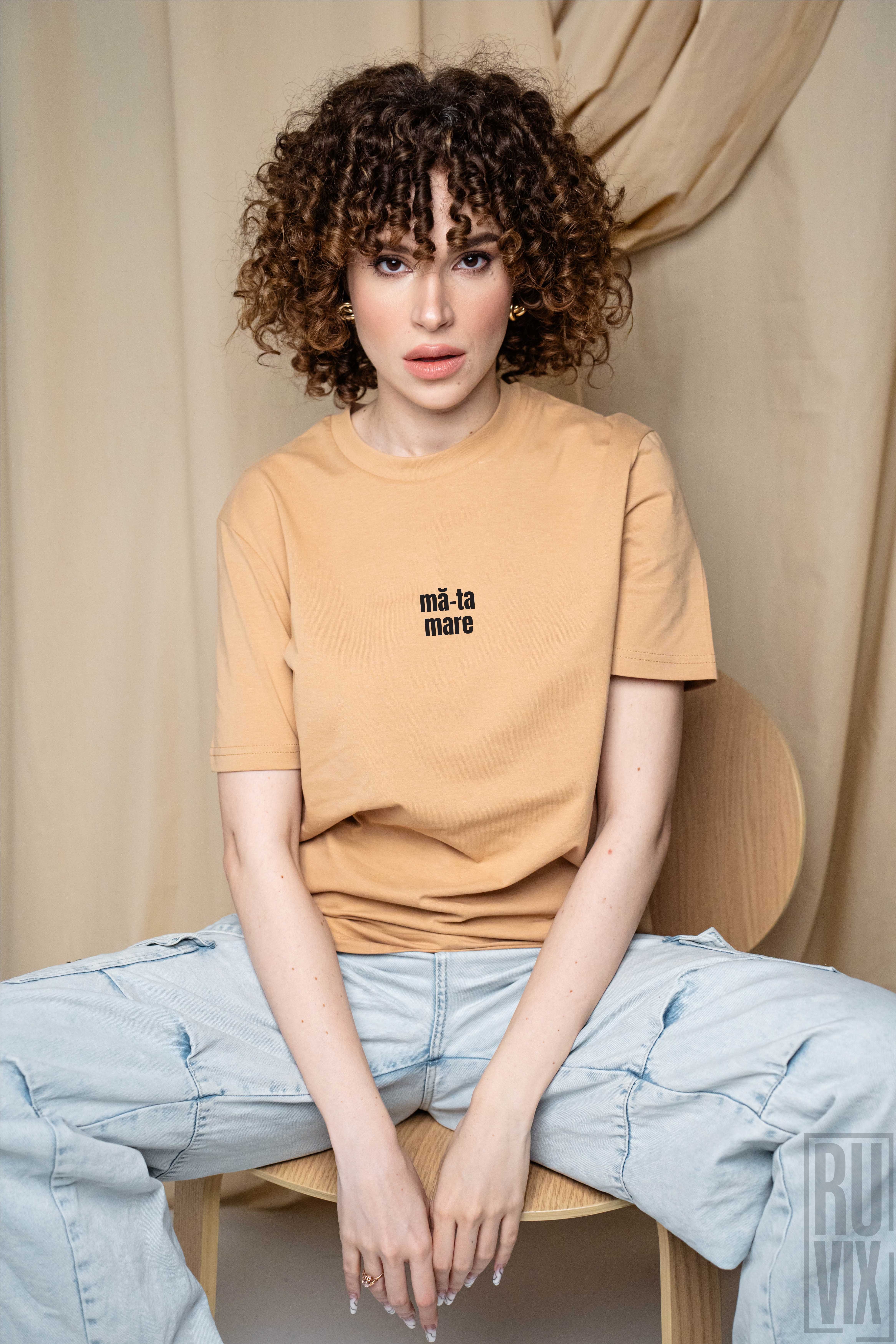 Tricouri pentru Cupluri, Mă-ta Mare - Tricou 100% bumbac organic, ruvix.ro