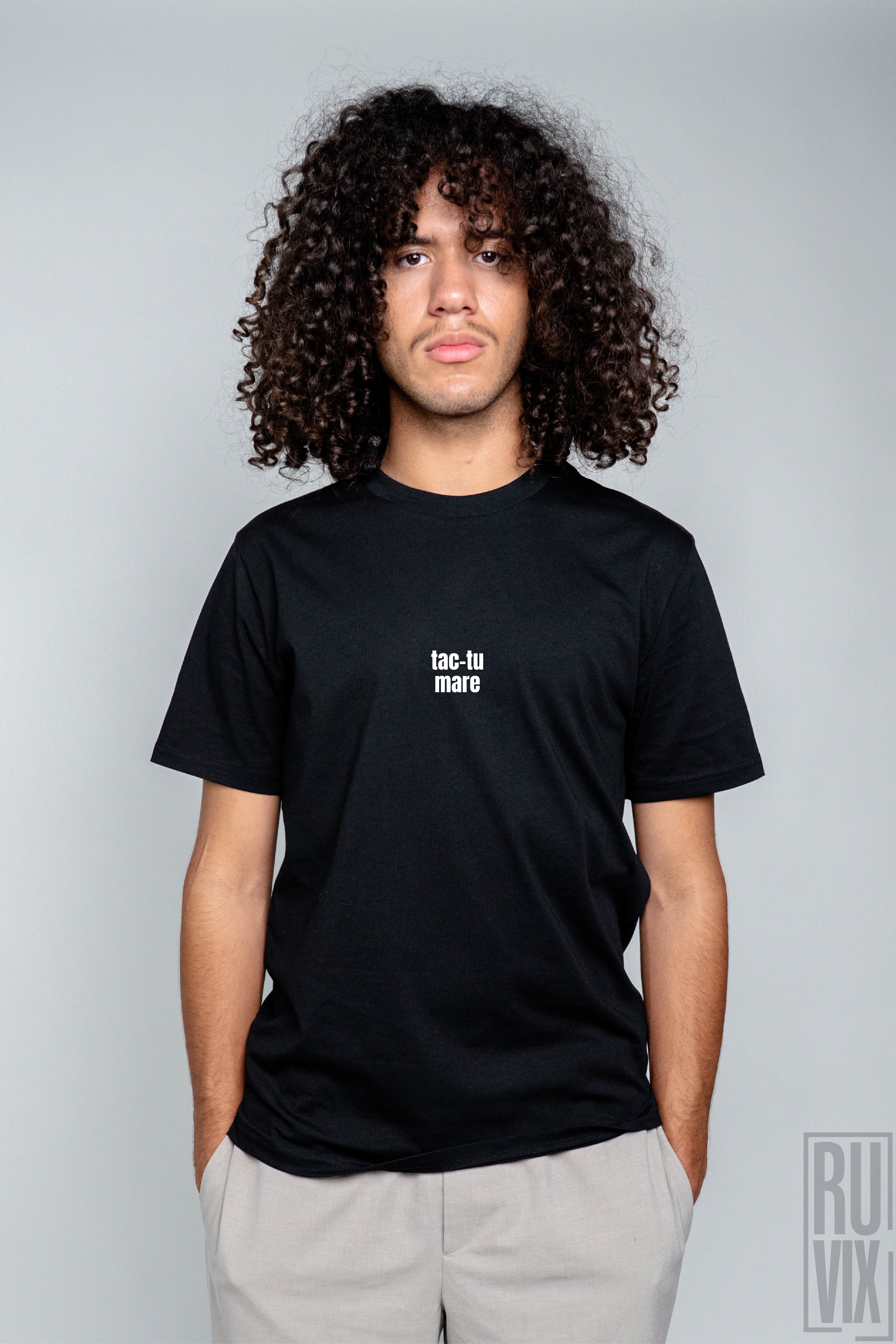 Tricouri pentru Cupluri, Tac-tu Mare - Tricou 100% bumbac organic, ruvix.ro