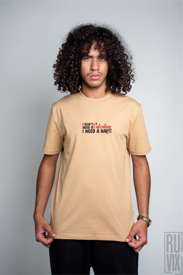 Reduceri, No Valentine - Tricou 100% bumbac organic, ruvix.ro