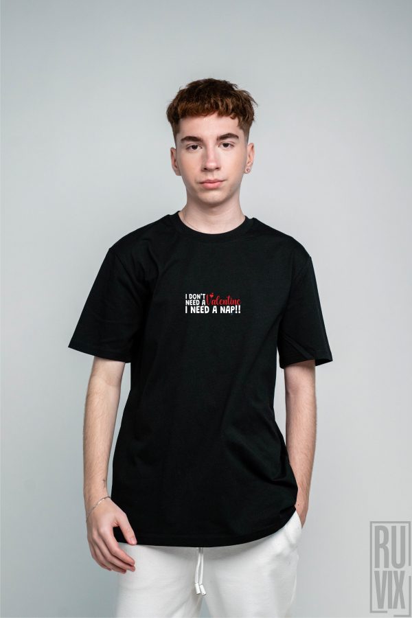 Reduceri, No Valentine - Tricou 100% bumbac organic, ruvix.ro
