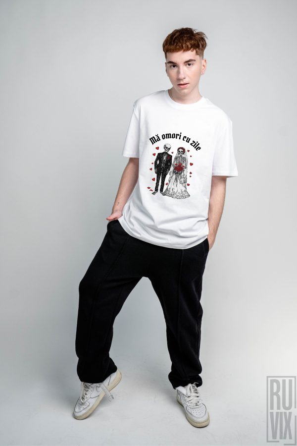 Reduceri, Mă omori cu zile - Tricou 100% bumbac organic, ruvix.ro