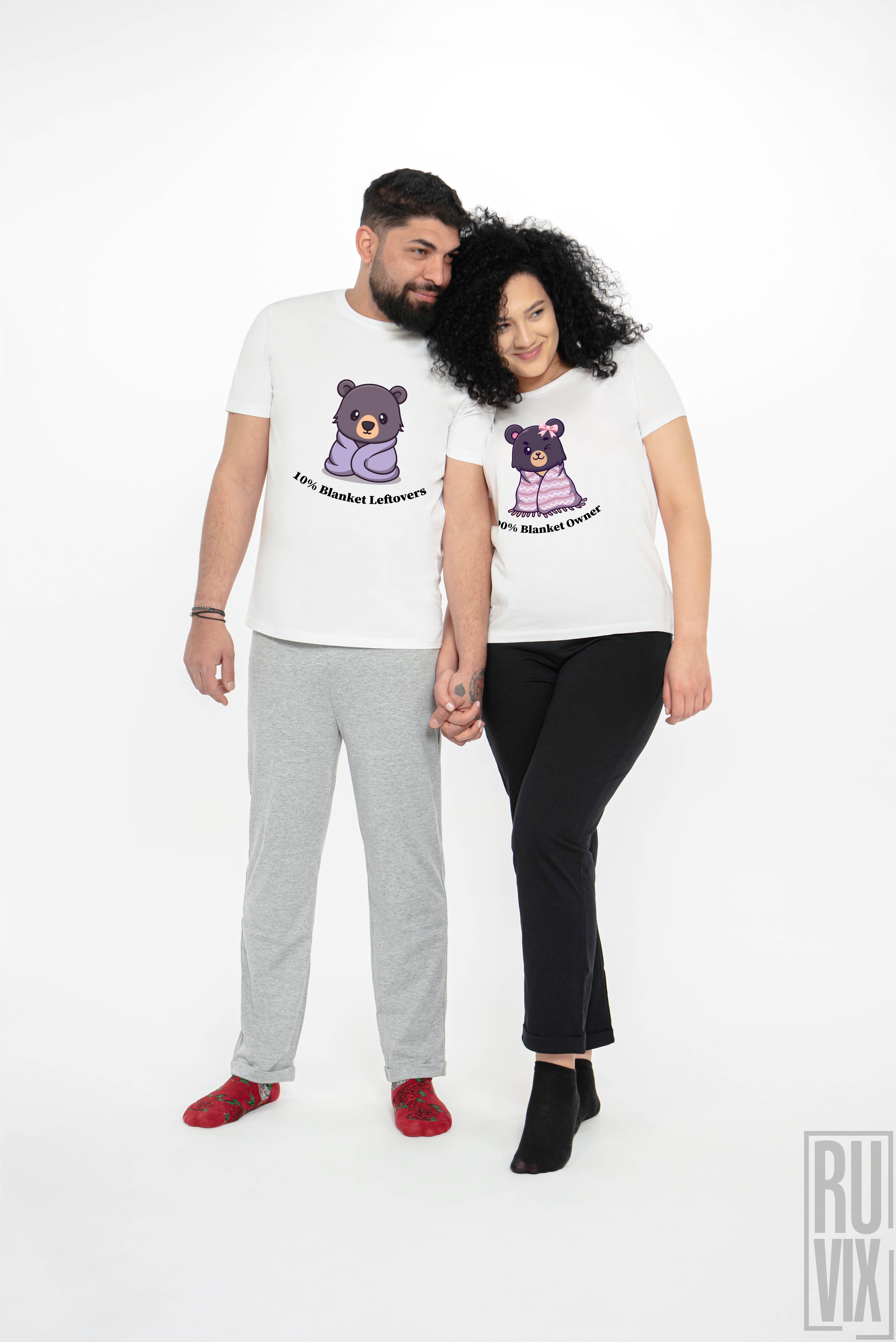 Reduceri, Set Pijamale Cuplu - The Blanket Thief, ruvix.ro