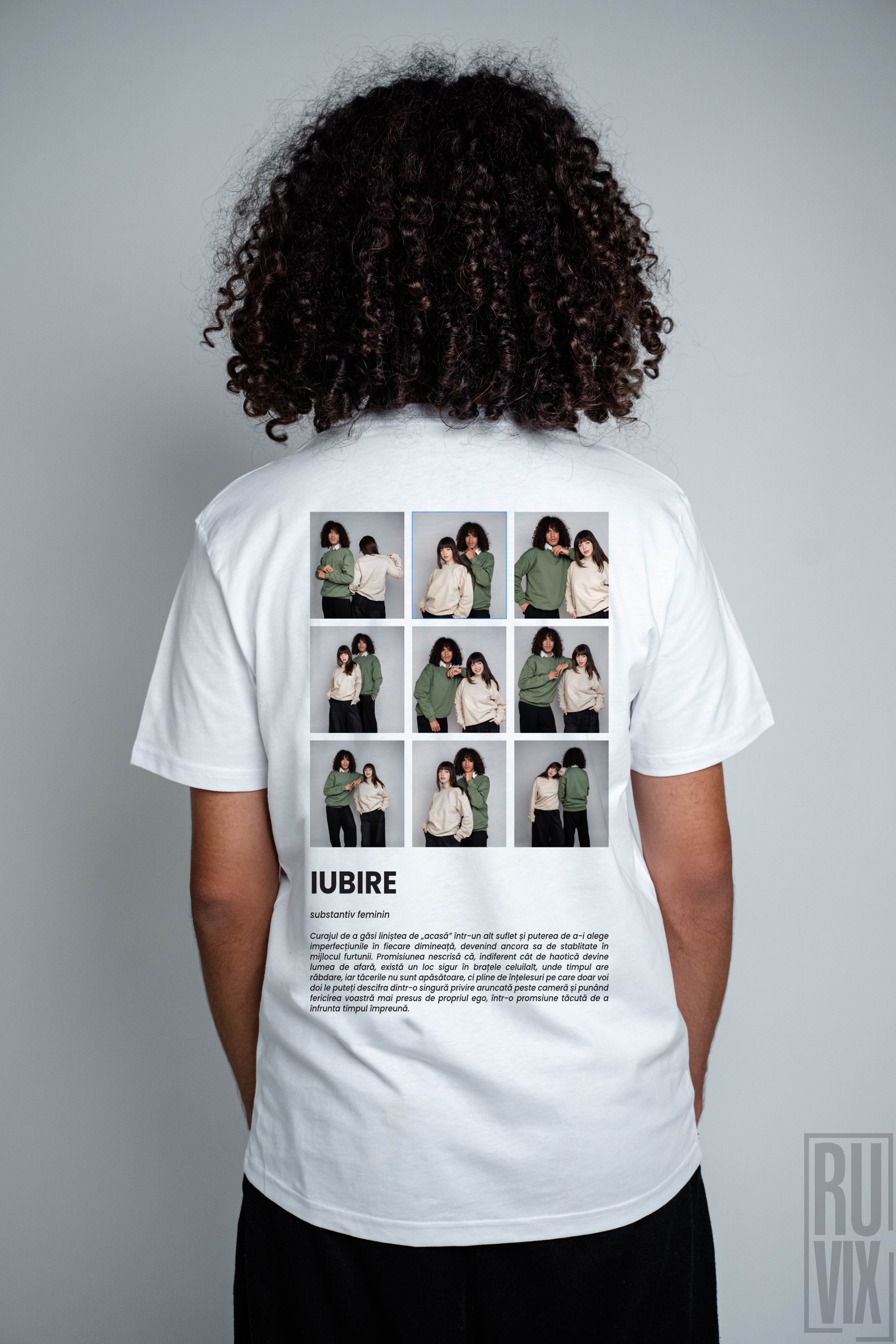 Tricouri pentru Cupluri, Definitia iubirii - Tricou unisex personalizat, ruvix.ro