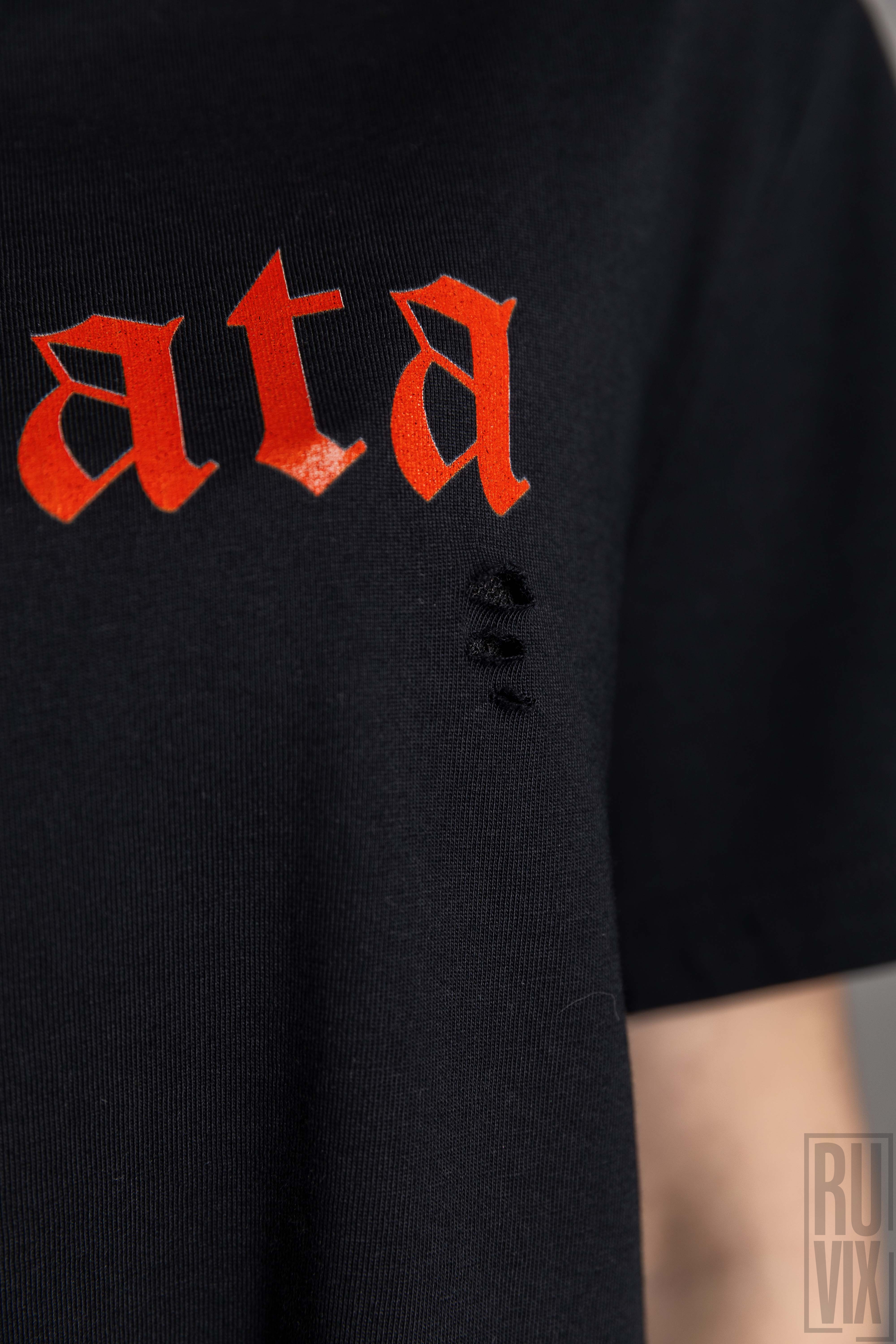 JO - Official Merch, Tricou FATATA - Negru, custom, unisex, ruvix.ro