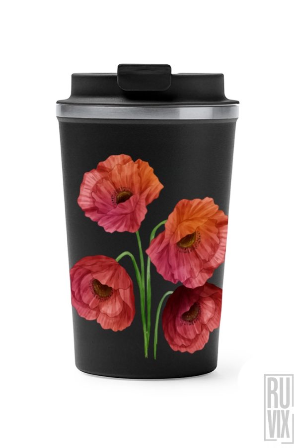 Căni și Termosuri, Termos Cafea - Red Muse, ruvix.ro