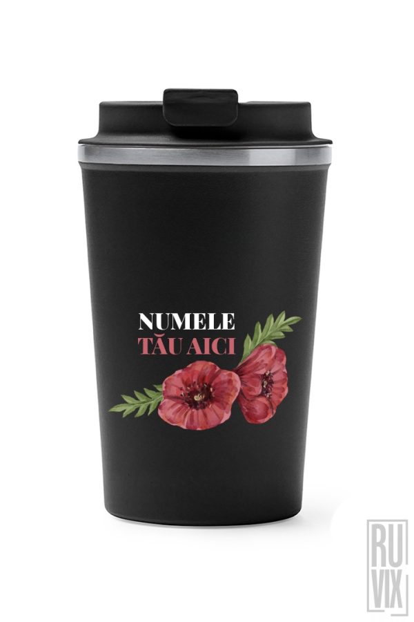 Căni și Termosuri, Termos Cafea - Velvet Name, ruvix.ro