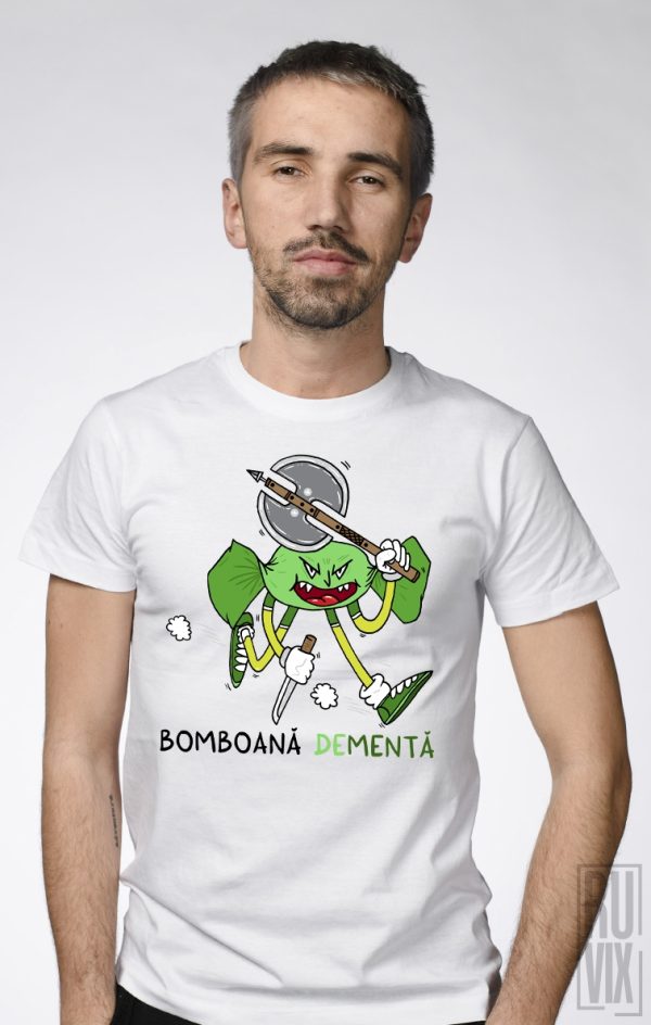 Adrian Serghie Shop, Tricou Bomboană dementă, ruvix.ro