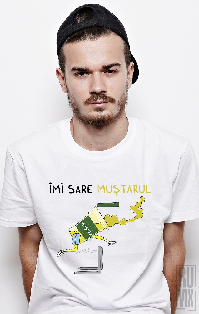 Adrian Serghie Shop, Tricou Mustarul, ruvix.ro