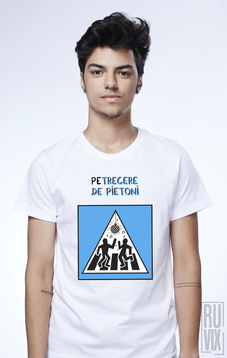 Adrian Serghie Shop, Tricou Petrecere de Pietoni, ruvix.ro