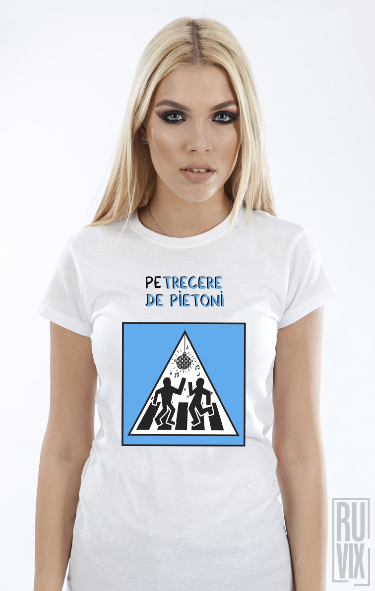 Adrian Serghie Shop, Tricou Petrecere de Pietoni, ruvix.ro