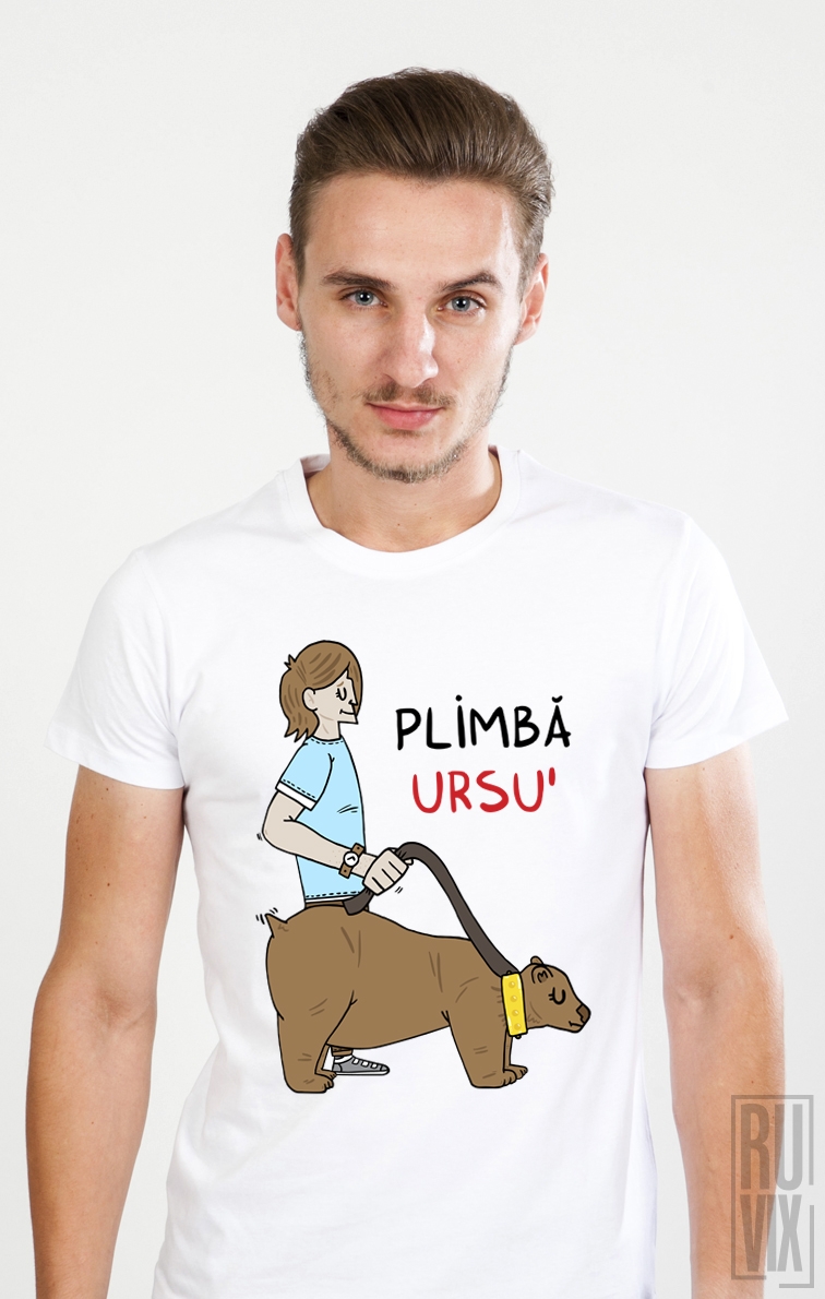 Tricou plimbă ursu, 1, ruvix.ro