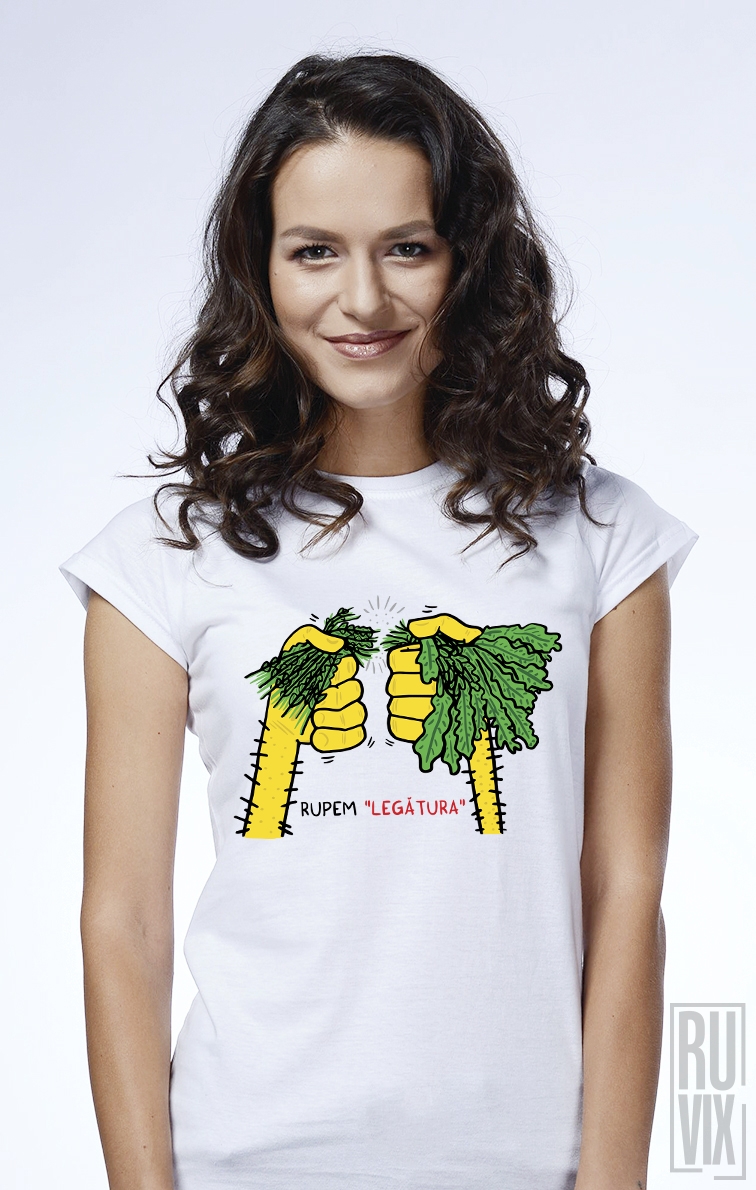 Adrian Serghie Shop, Tricou rupem legătura, ruvix.ro