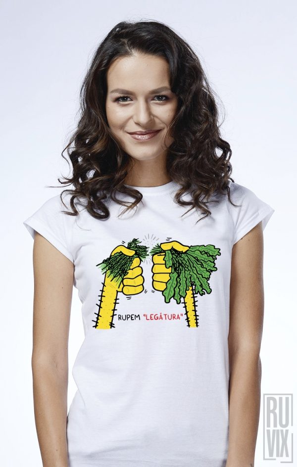 Adrian Serghie Shop, Tricou rupem legătura, ruvix.ro
