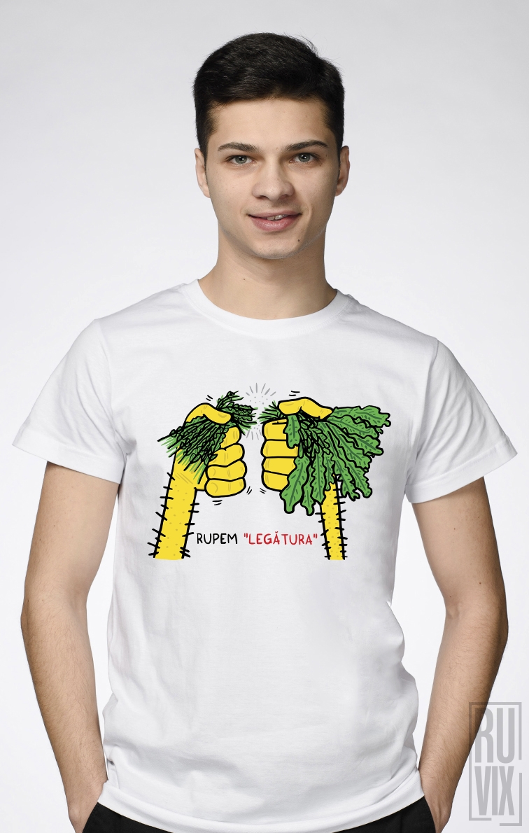 Adrian Serghie Shop, Tricou rupem legătura, ruvix.ro