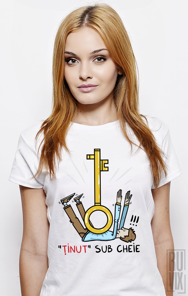 Adrian Serghie Shop, Tricou ținut sub cheie, ruvix.ro