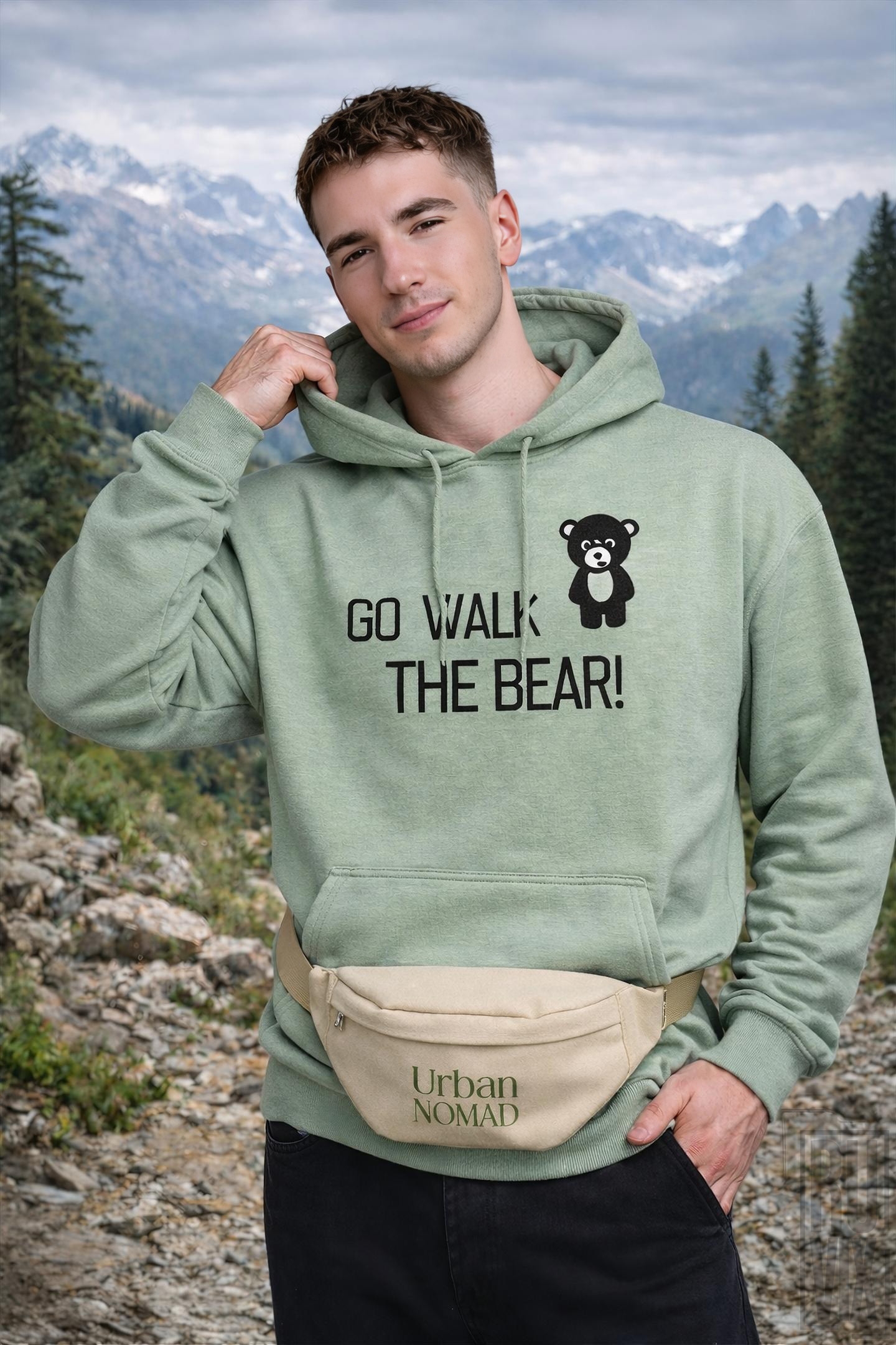 Set de Vacanță "Valea Prahovei" - Hanorac, Borsetă, 1, ruvix.ro