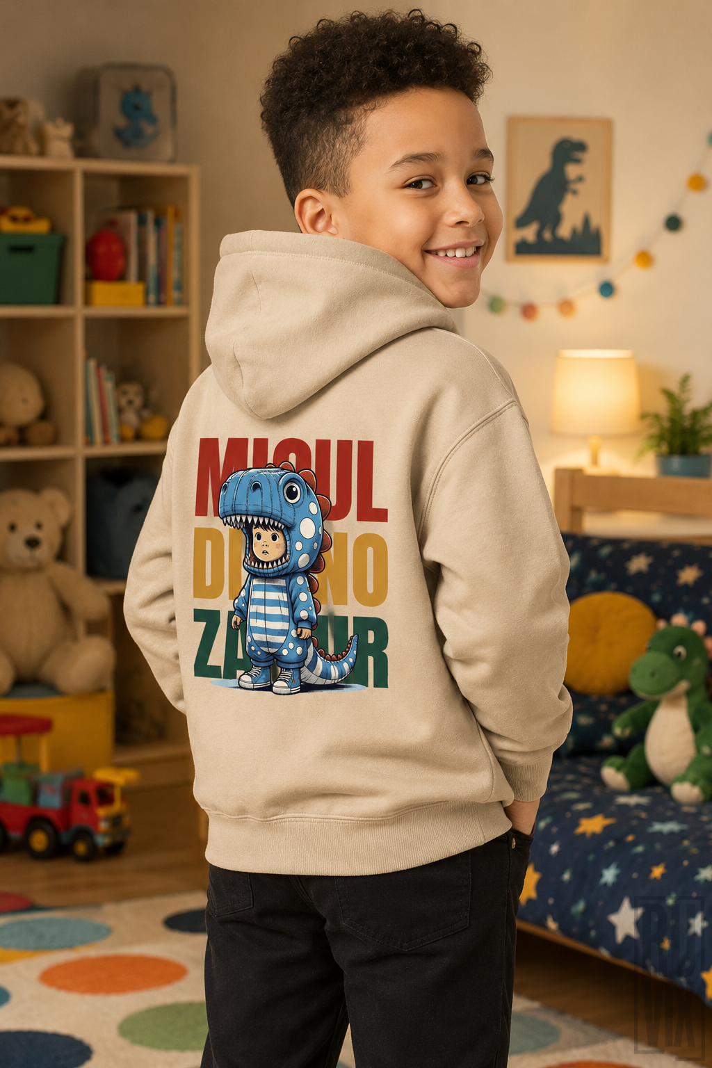 Hanorac Personalizat "Micul Dinozaur", 1, ruvix.ro