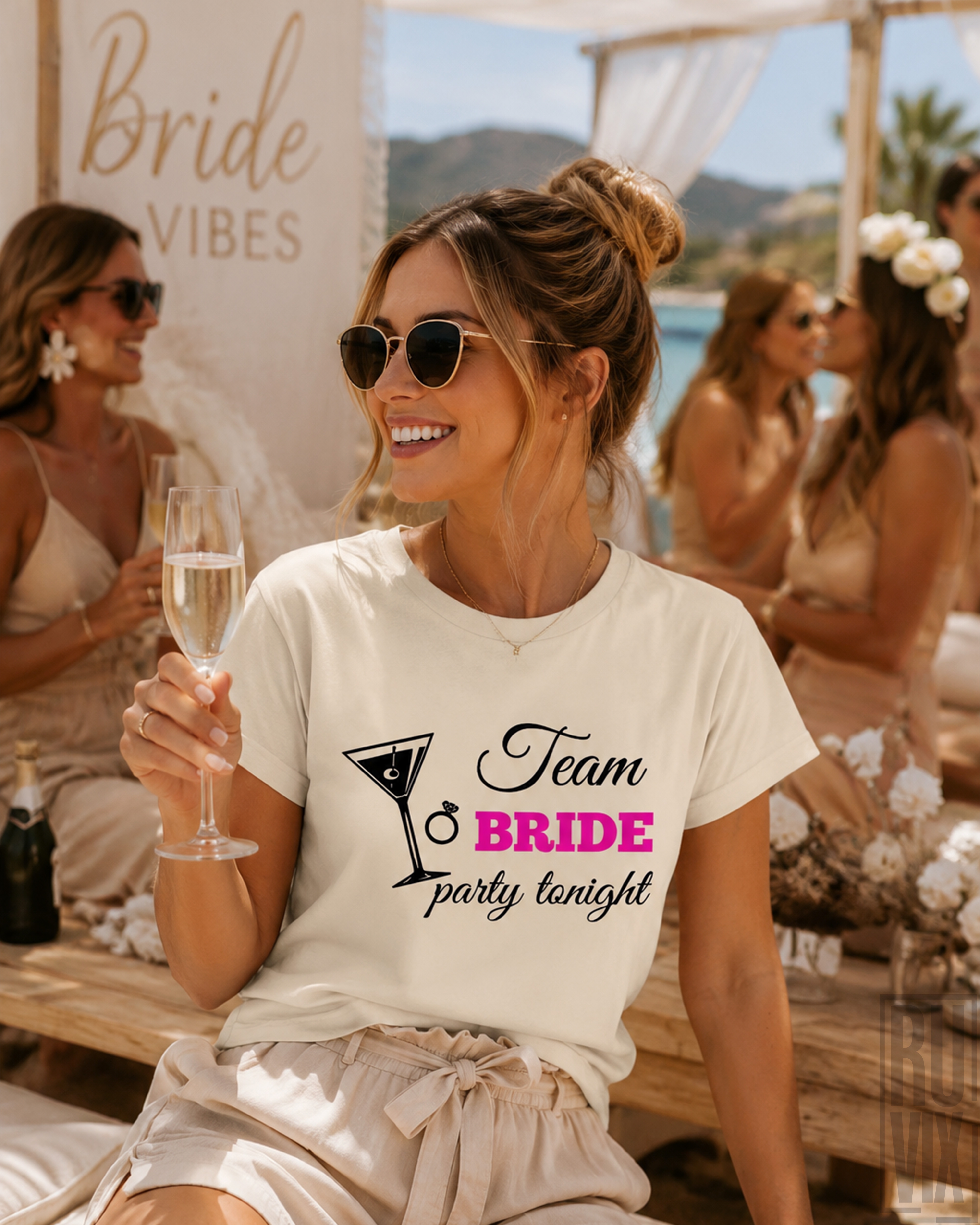 Tricouri, Tricou Team Bride Party Tonight, ruvix.ro