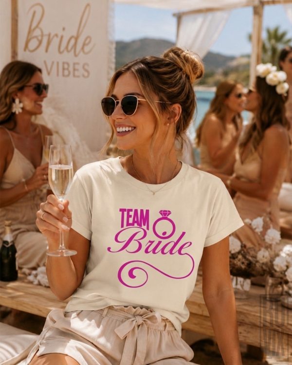 Noutăți, Tricou Team Bride, ruvix.ro