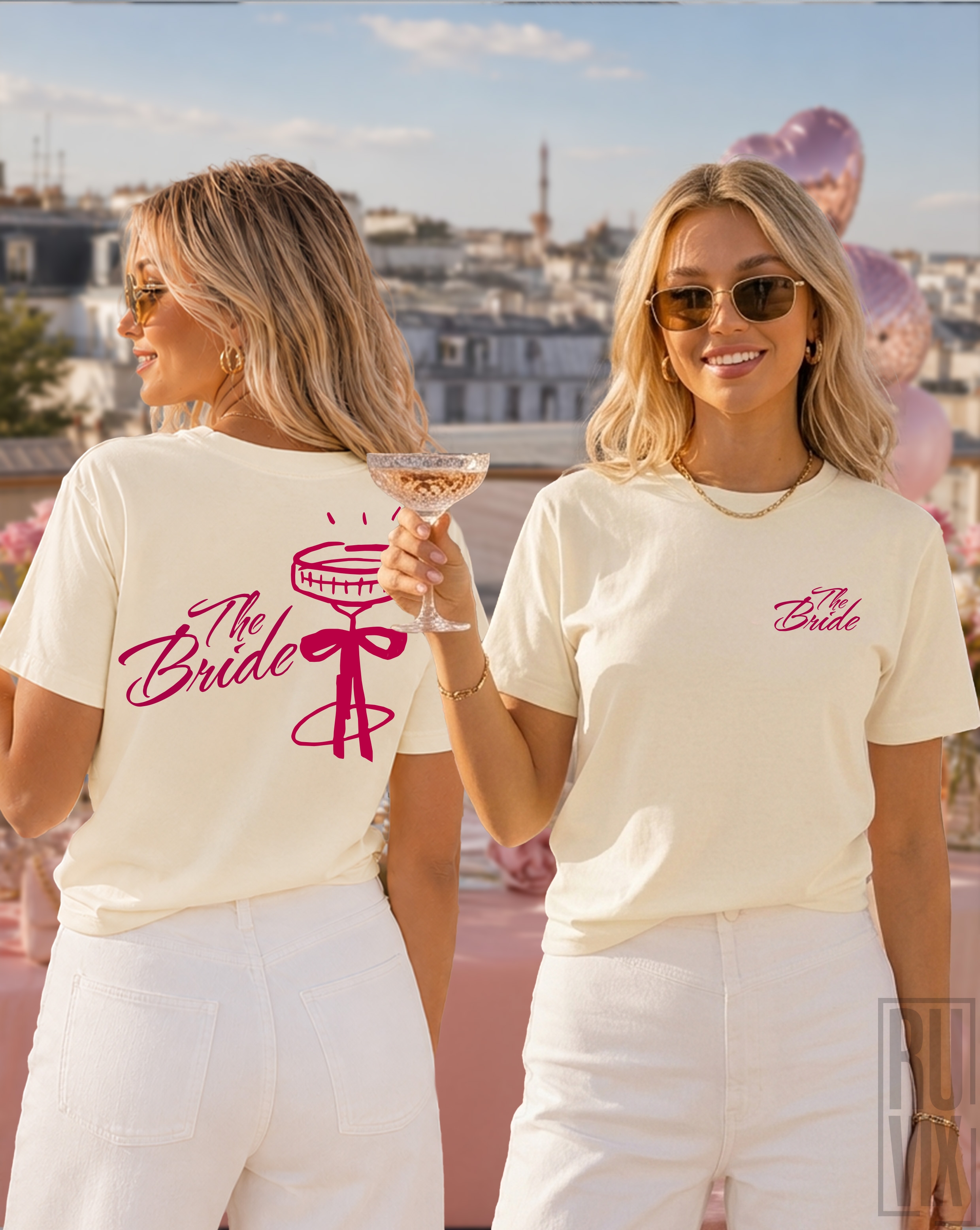 Tricouri, Tricou The Bride – Mireasă & Burlăcițe, ruvix.ro