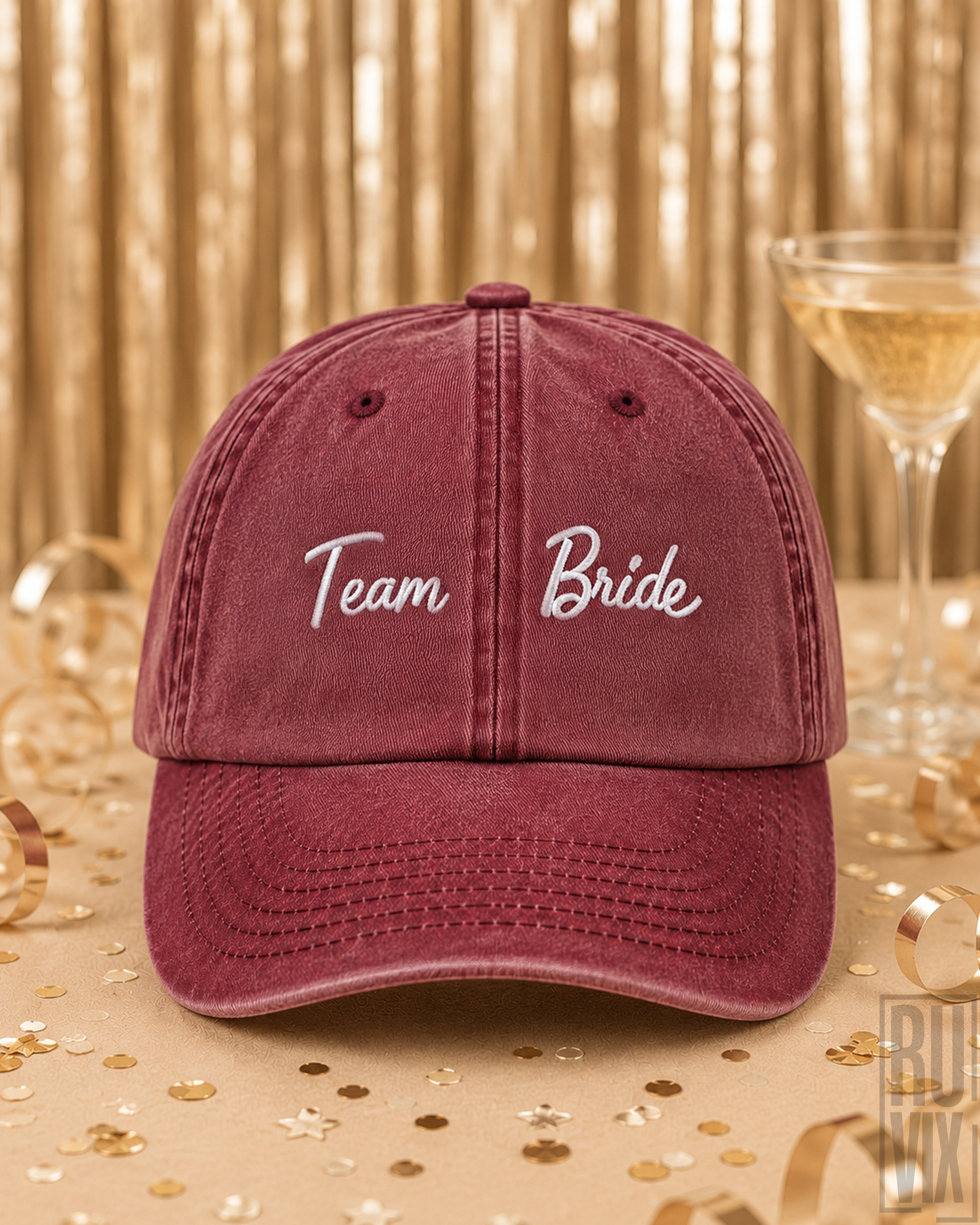 Șapcă Brodată "Team Bride" Burlăcițe, 1, ruvix.ro