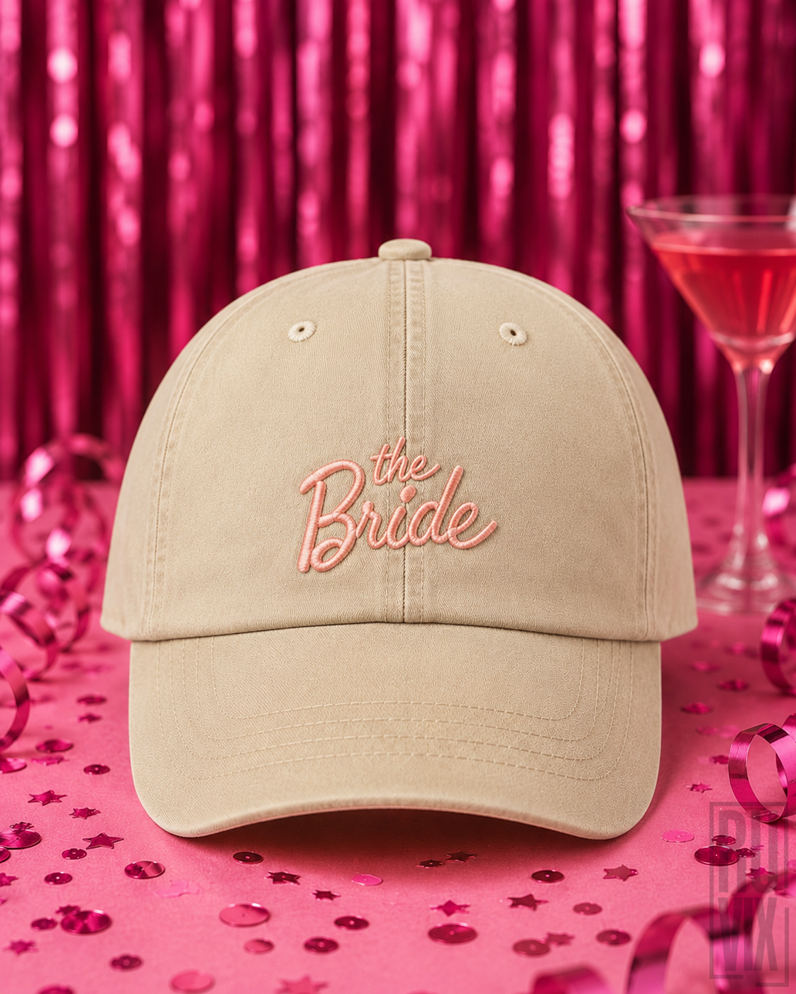 Șapcă Brodată "The Bride" pentru Mireasă , 1, ruvix.ro