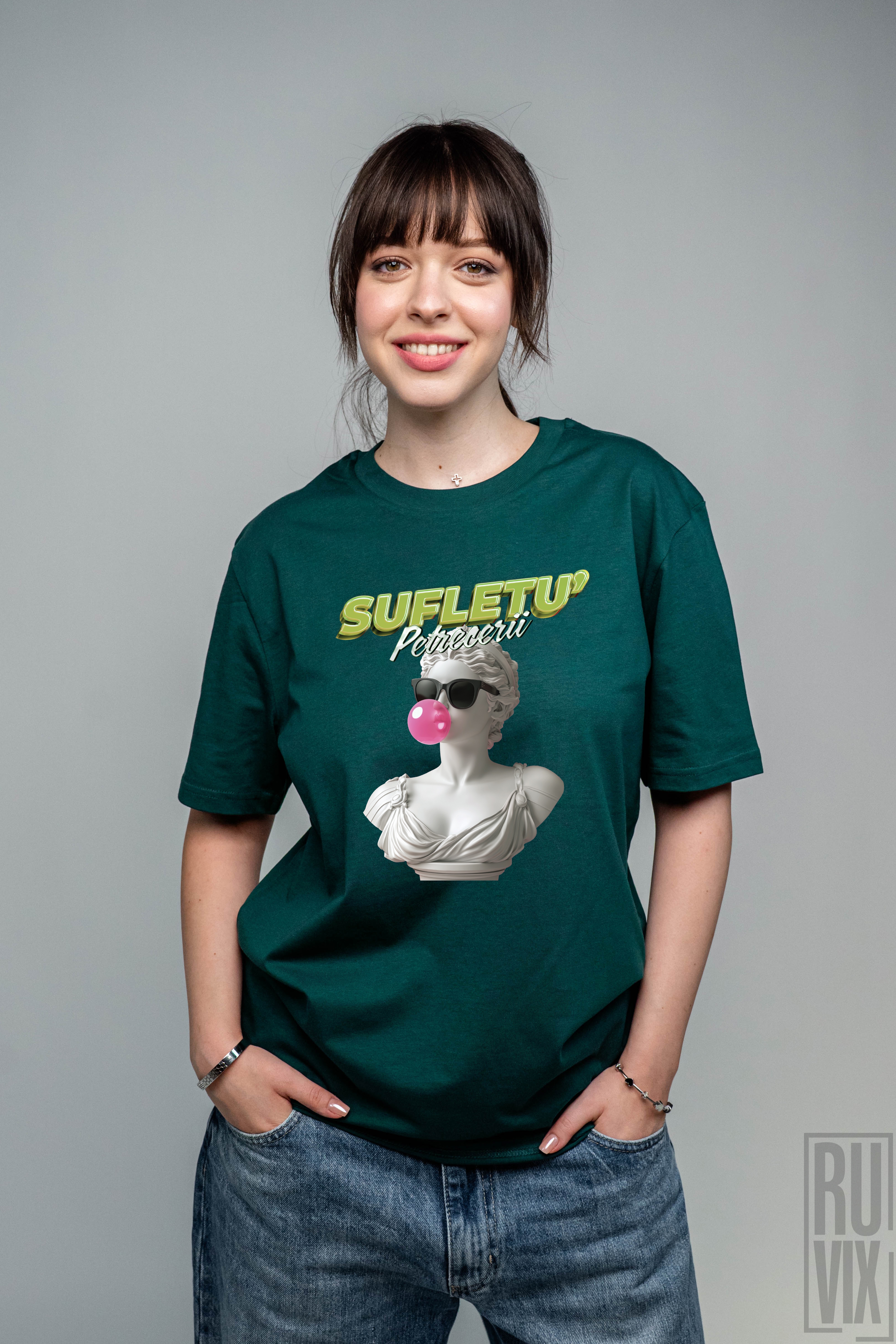 Festivaluri și Petreceri, Tricou Sufletu' Petrecerii | Pentru Ea, ruvix.ro