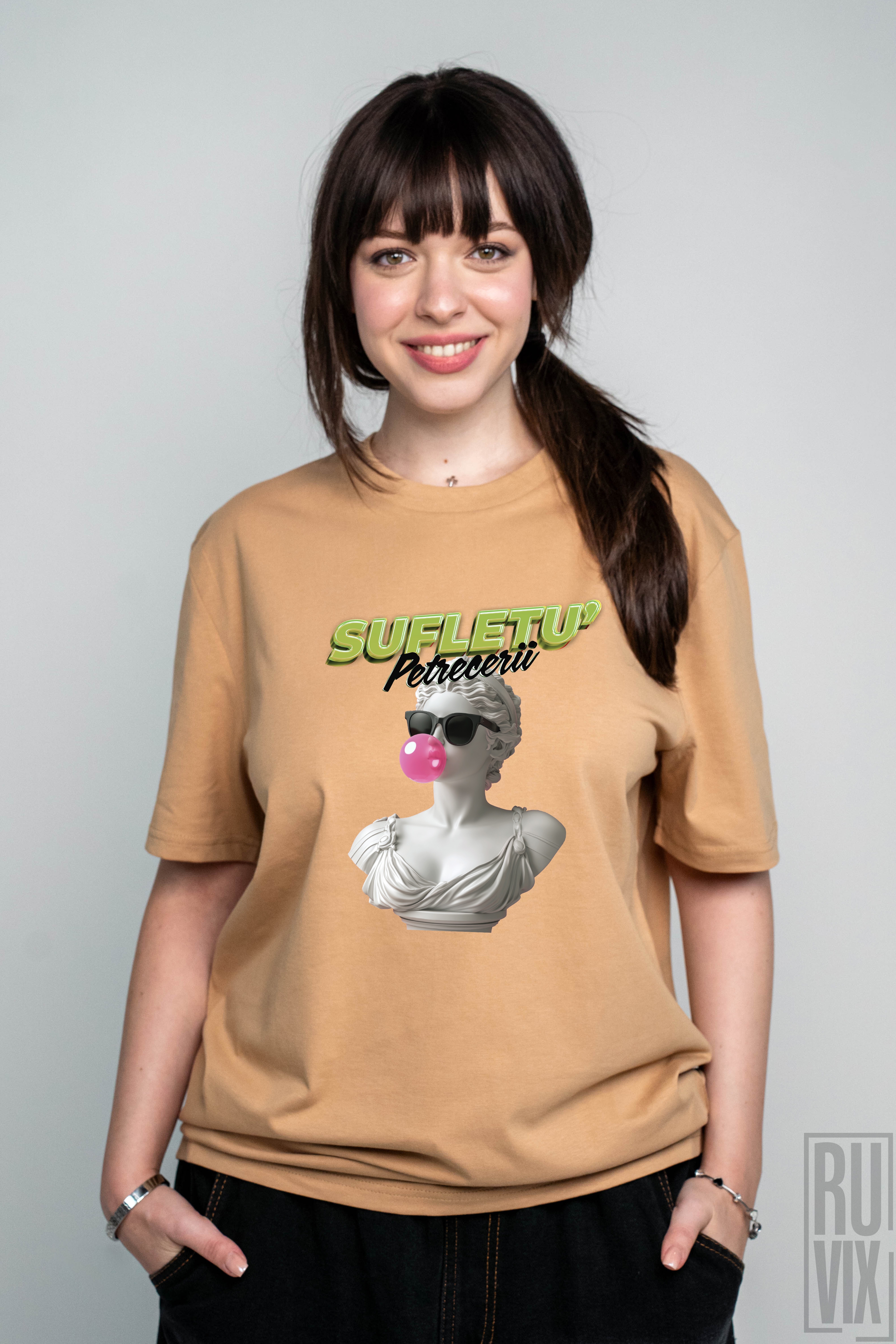 Festivaluri și Petreceri, Tricou Sufletu' Petrecerii | Pentru Ea, ruvix.ro