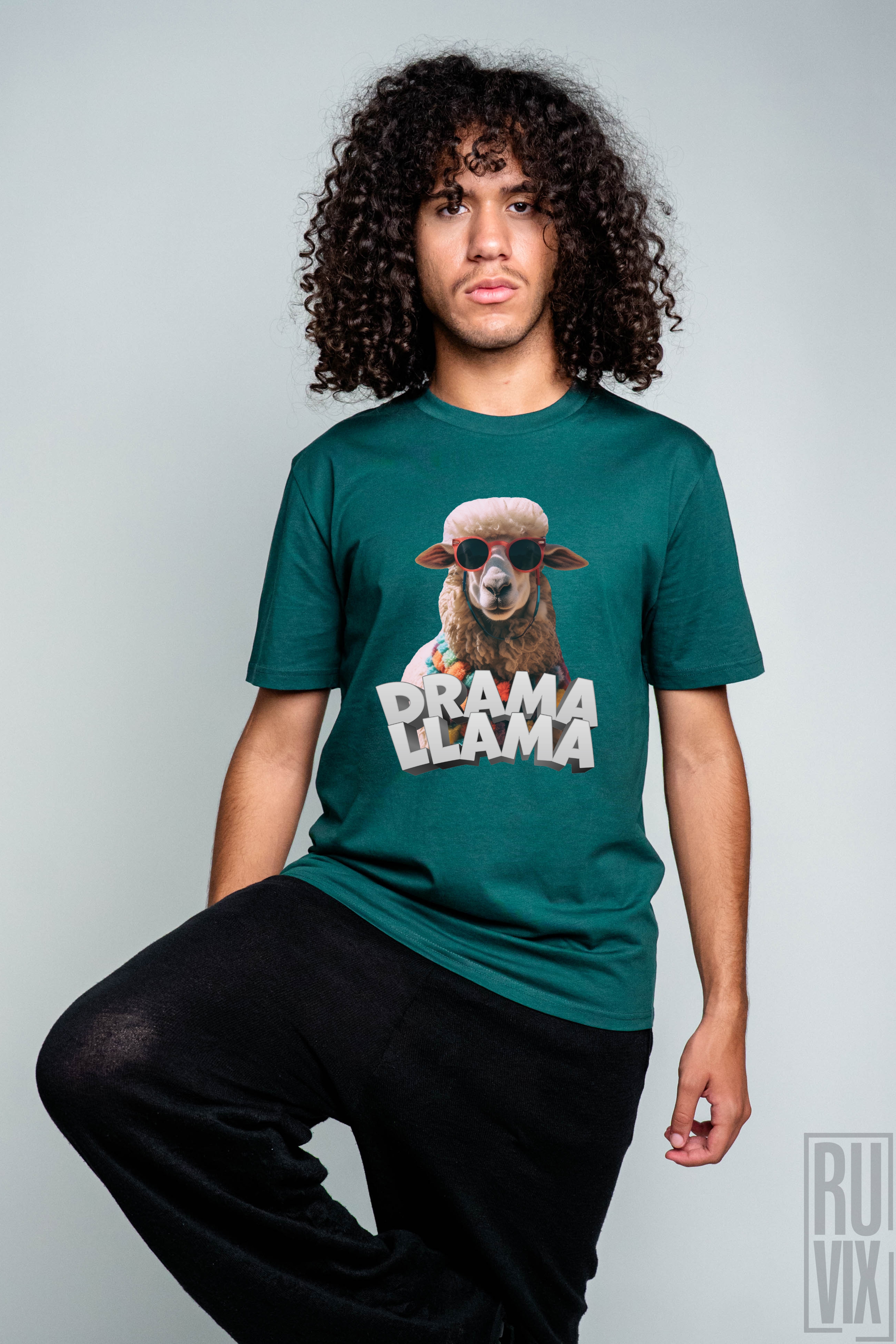 Tricou No Drama Llama, 3, ruvix.ro