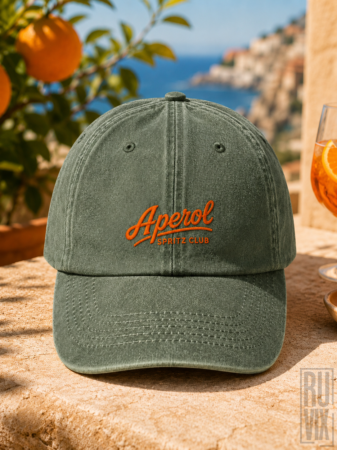 Șapcă Brodată Aperol Spritz Club, 3, ruvix.ro